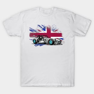 Caterham 7 Street United Kingdom Print T-Shirt